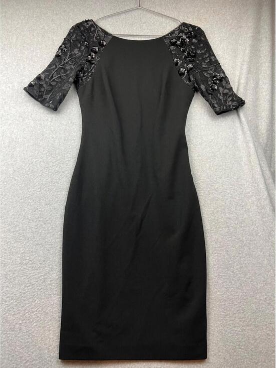 Calvin Klein Dresses & Skirts - Calvin Klein Women's Sequin Sheath Dress Size 4 Wedding Formal Sophisticated NWT